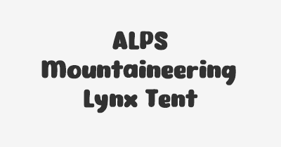 Thumbnail for lifespan of ALPS Mountaineering Lynx Tent