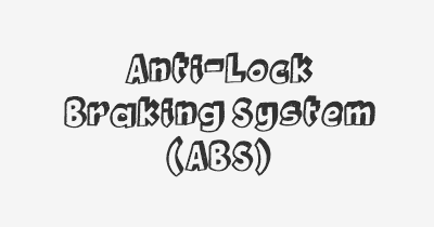 Thumbnail for lifespan of Anti-Lock Braking System (ABS)