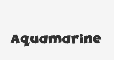 Thumbnail for lifespan of Aquamarine