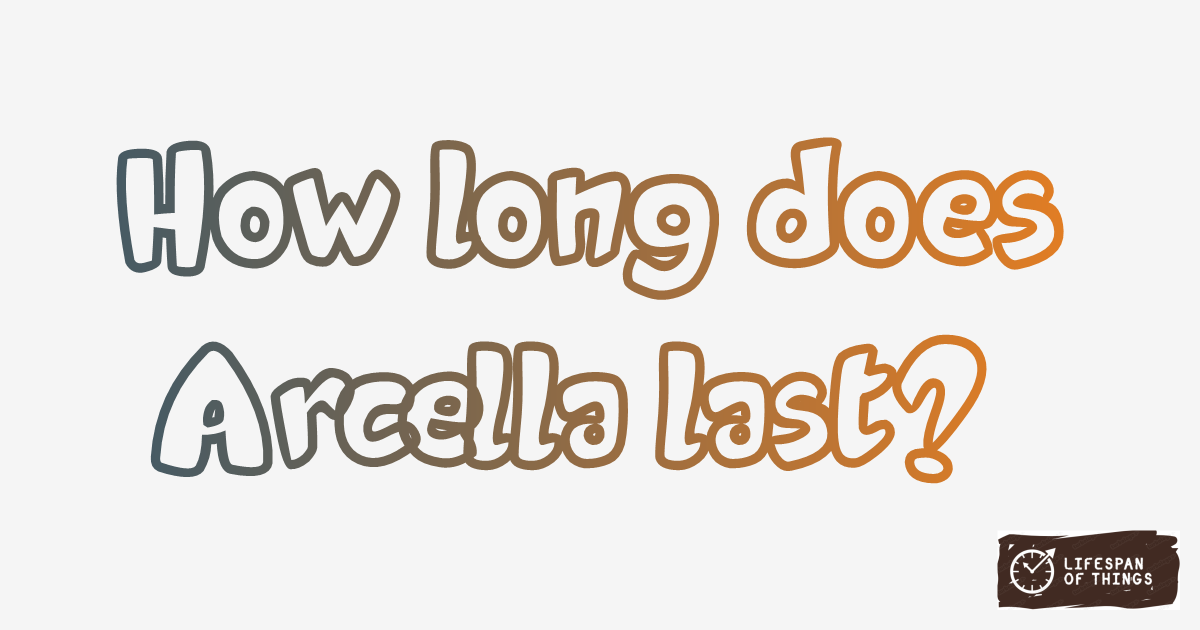 Lifespan of Arcella