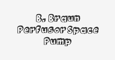 Thumbnail for lifespan of B. Braun Perfusor Space Pump