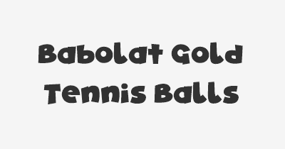 Thumbnail for lifespan of Babolat Gold Tennis Balls