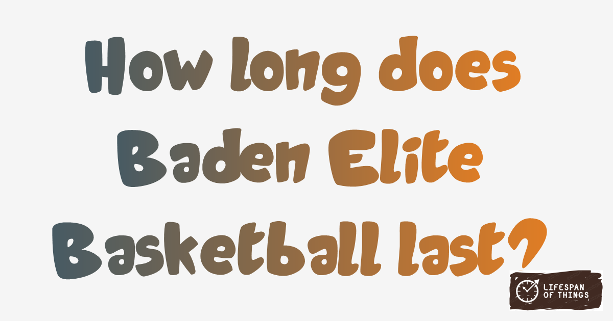 Lifespan of Baden Elite Basketball