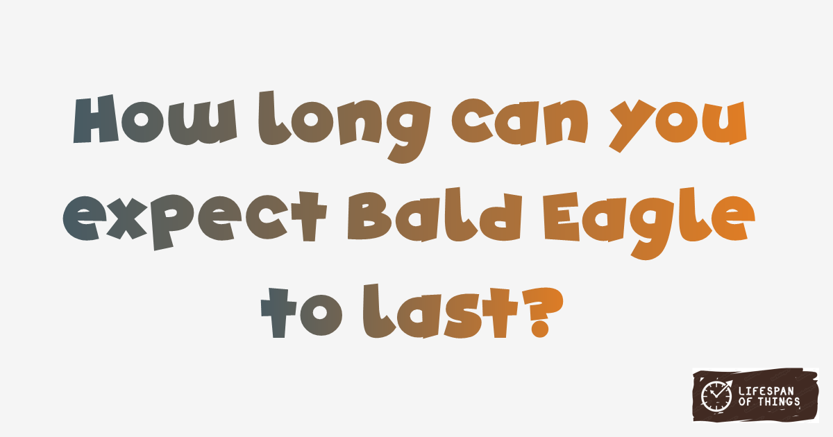 Lifespan of Bald Eagle