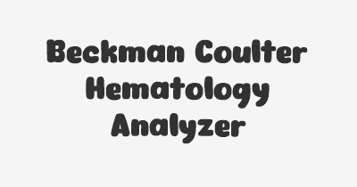 Thumbnail for lifespan of Beckman Coulter Hematology Analyzer