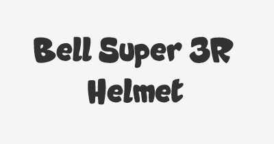 Thumbnail for lifespan of Bell Super 3R Helmet