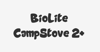 Thumbnail for lifespan of BioLite CampStove 2+