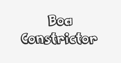 Thumbnail for lifespan of Boa Constrictor