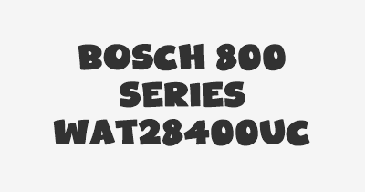 Thumbnail for lifespan of Bosch 800 Series WAT28400UC