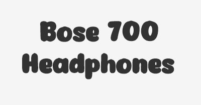Thumbnail for lifespan of Bose 700 Headphones