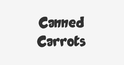 Thumbnail for lifespan of Canned Carrots