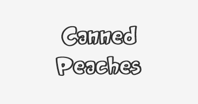 Thumbnail for lifespan of Canned Peaches