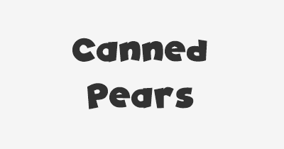 Thumbnail for lifespan of Canned Pears