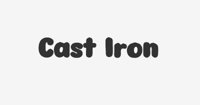 Thumbnail for lifespan of Cast Iron