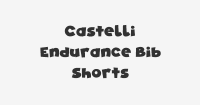 Thumbnail for lifespan of Castelli Endurance Bib Shorts