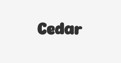 Thumbnail for lifespan of Cedar