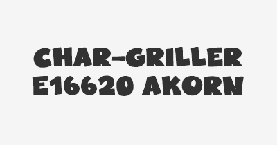 Thumbnail for lifespan of Char-Griller E16620 Akorn