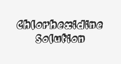 Thumbnail for lifespan of Chlorhexidine Solution