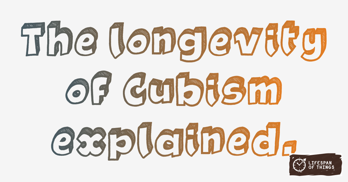 Lifespan of Cubism