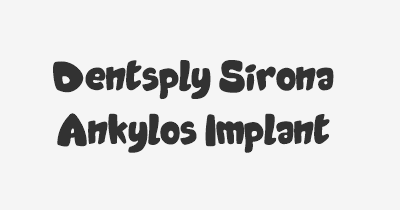 Thumbnail for lifespan of Dentsply Sirona Ankylos Implant