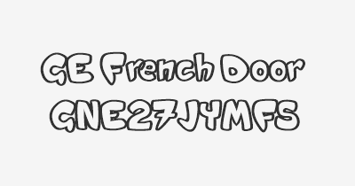 Thumbnail for lifespan of GE French Door GNE27JYMFS