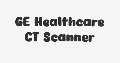 Thumbnail for lifespan of GE Healthcare CT Scanner