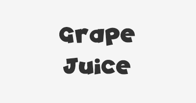 Thumbnail for lifespan of Grape Juice