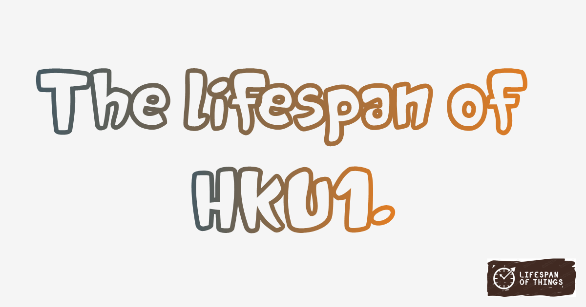 Lifespan of HKU1