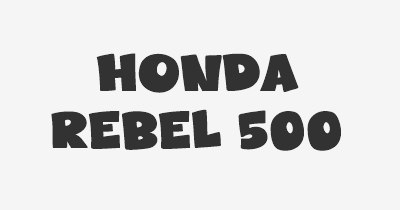 Thumbnail for lifespan of Honda Rebel 500