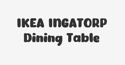 Thumbnail for lifespan of IKEA INGATORP Dining Table