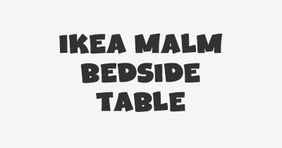 Thumbnail for lifespan of IKEA MALM Bedside Table