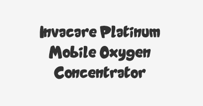 Thumbnail for lifespan of Invacare Platinum Mobile Oxygen Concentrator
