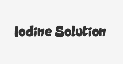 Thumbnail for lifespan of Iodine Solution