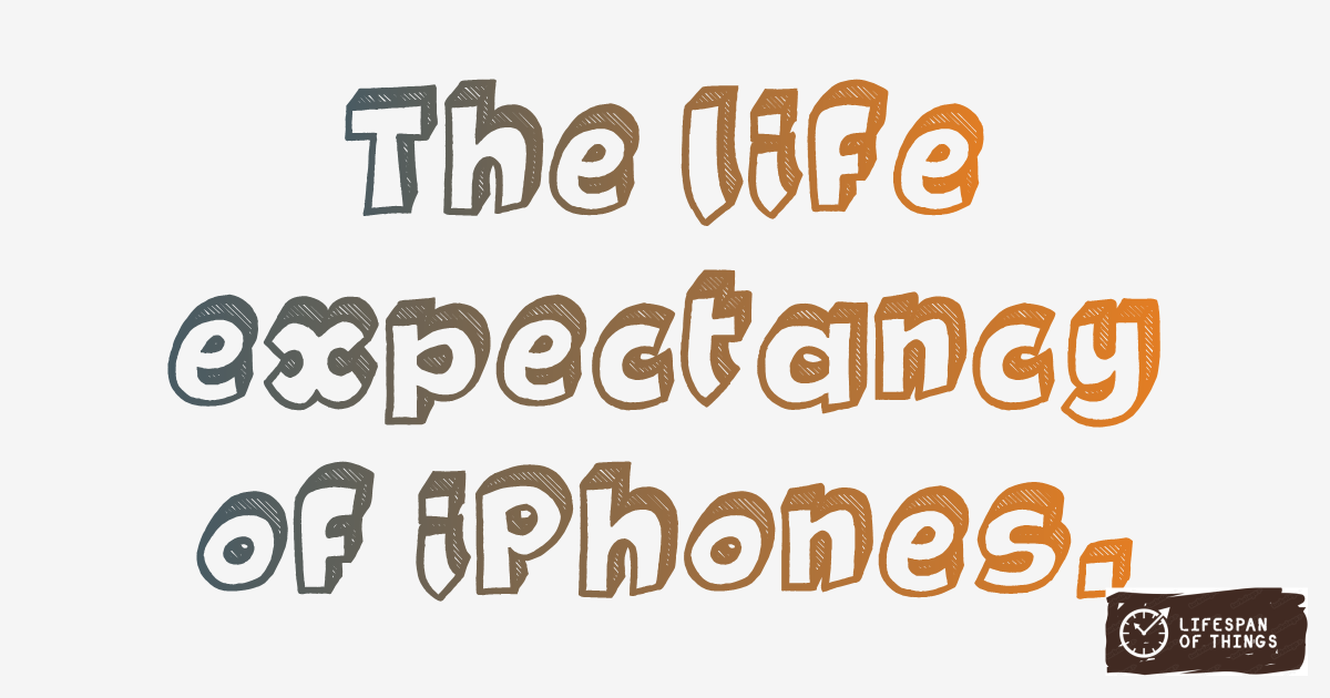Lifespan of iPhones
