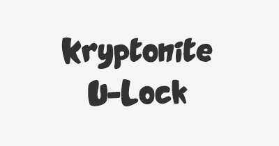 Thumbnail for lifespan of Kryptonite U-Lock