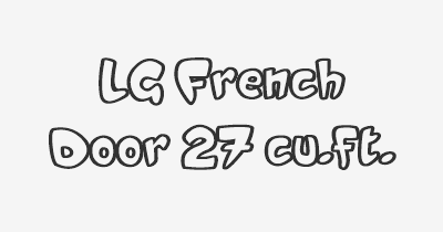 Thumbnail for lifespan of LG French Door 27 cu.ft.