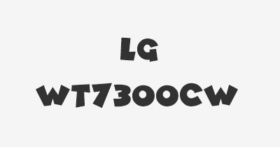 Thumbnail for lifespan of LG WT7300CW