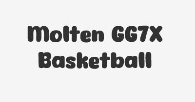 Thumbnail for lifespan of Molten GG7X Basketball