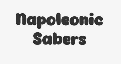 Thumbnail for lifespan of Napoleonic Sabers