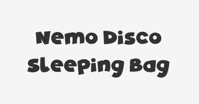 Thumbnail for lifespan of Nemo Disco Sleeping Bag
