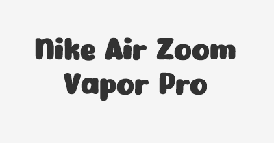 Thumbnail for lifespan of Nike Air Zoom Vapor Pro
