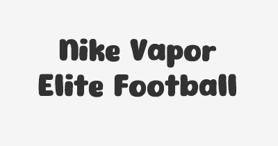 Thumbnail for lifespan of Nike Vapor Elite Football