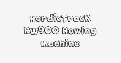 Thumbnail for lifespan of NordicTrack RW900 Rowing Machine