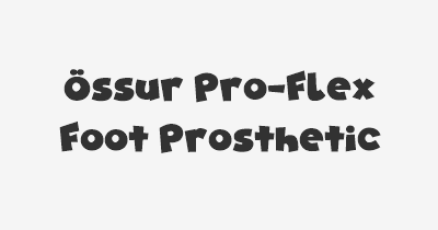 Thumbnail for lifespan of Össur Pro-Flex Foot Prosthetic