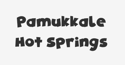 Thumbnail for lifespan of Pamukkale Hot Springs