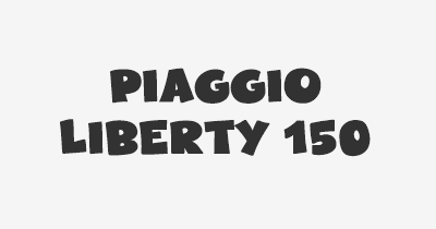Thumbnail for lifespan of Piaggio Liberty 150