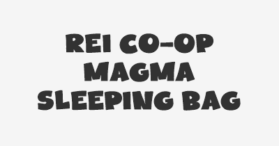 Thumbnail for lifespan of REI Co-op Magma Sleeping Bag