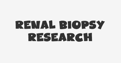 Thumbnail for lifespan of Renal Biopsy Research