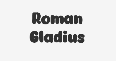 Thumbnail for lifespan of Roman Gladius