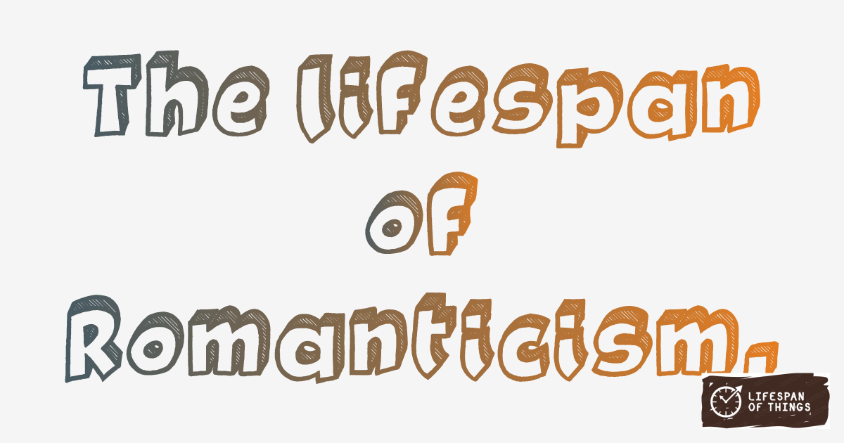 Lifespan of Romanticism
